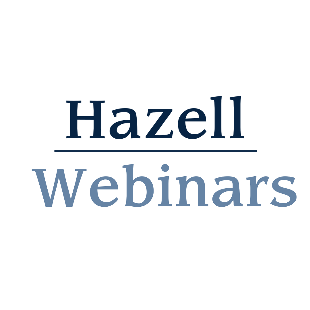 Hazell Webinars